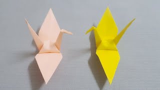 Hướng Dẫn Gấp Hạc Giấy Đơn Giản How To Make A Paper Crane