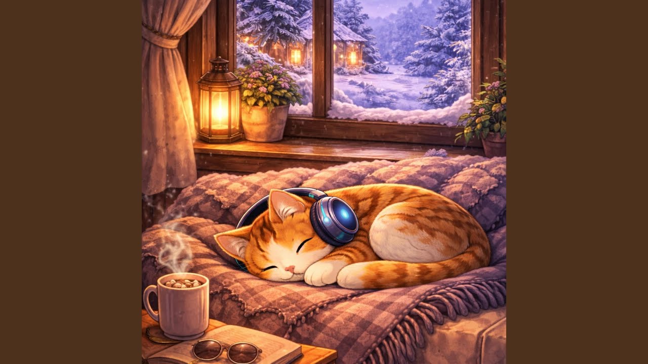 It's Cold But I Feel Warm (relaxing lofi sleep, no drums)