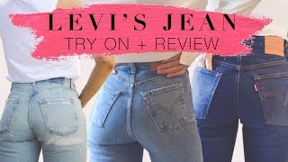 Levi’s Wedgie Fit vs Ribcage Jeans | Levi’s Try On and Review