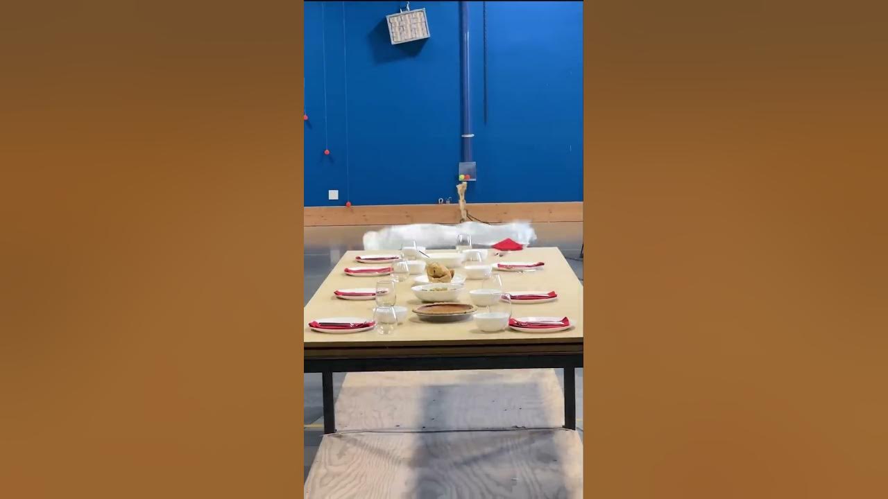 Physics vs The Table Cloth Trick CrunchLabs YouTube