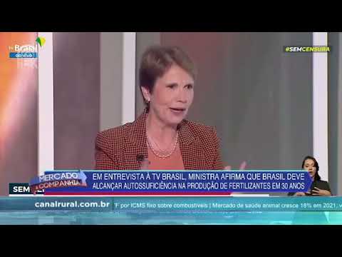 Ministra da Agricultura - Tereza Cristina - Mercado & Cia -08/03