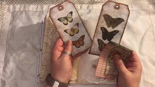 2 vintage journals Travelers notebook size