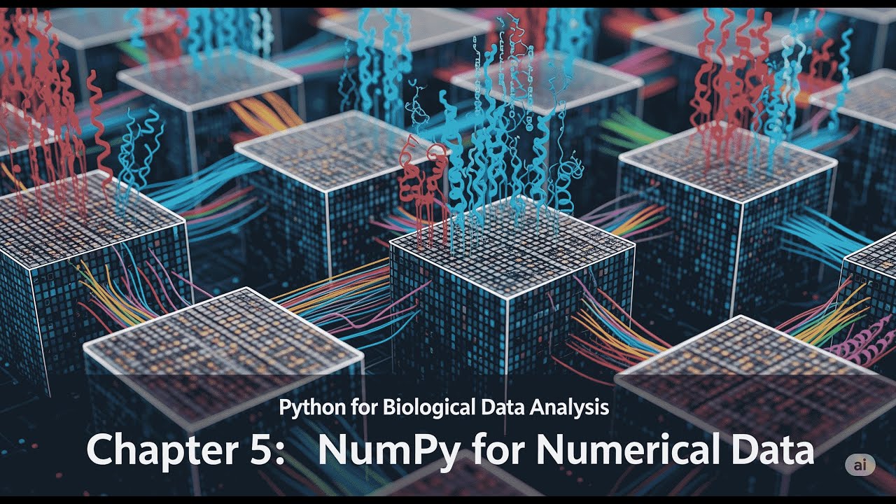 NumPy for Numerical Data - Tutorial Lecture 5 - Python for Biological ...