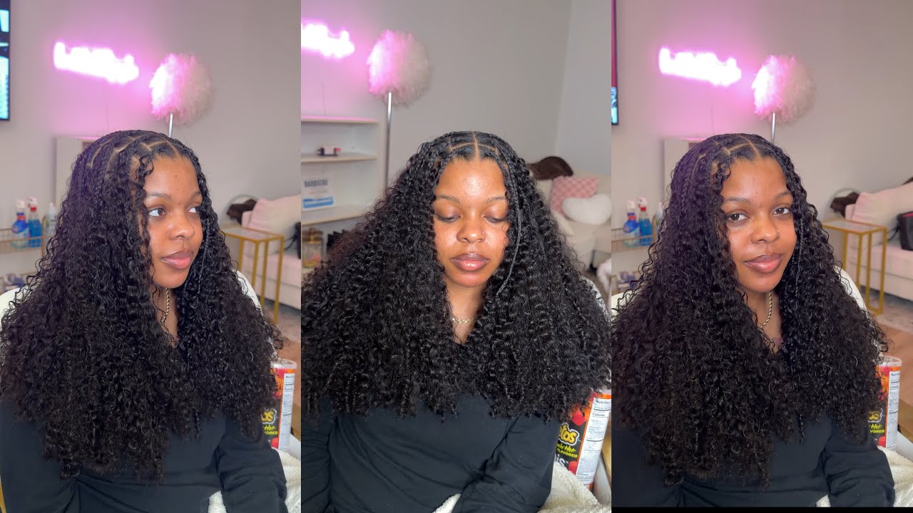 SUPER CURLY MIRACLE KNOTS TUTORIAL FT. VARIA HAIR | Nylajai'ne