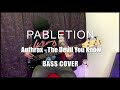 Anthrax the devil you know bass cover