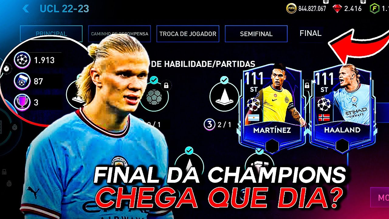 É HOJE!!!🔴 CONFERINDO TUDO DO NOVO EVENTO CHAMPIONS LEAGUE🔥AO VIVO FIFA  MOBILE 23 