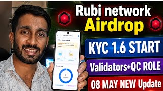 🚨RUBI NETWORK NEW UPDATE●08 MAY KYC START📌FULL PROCESS ||