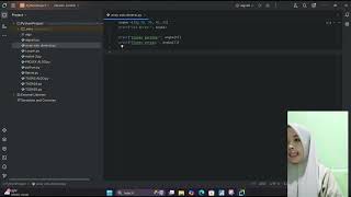Belajar Array Satu Dimensi Menggunakan Python diPyCharm Community”