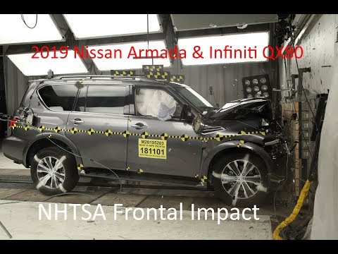 2019 2020 Nissan Armada Patrol Infiniti Qx80 Nhtsa Frontal