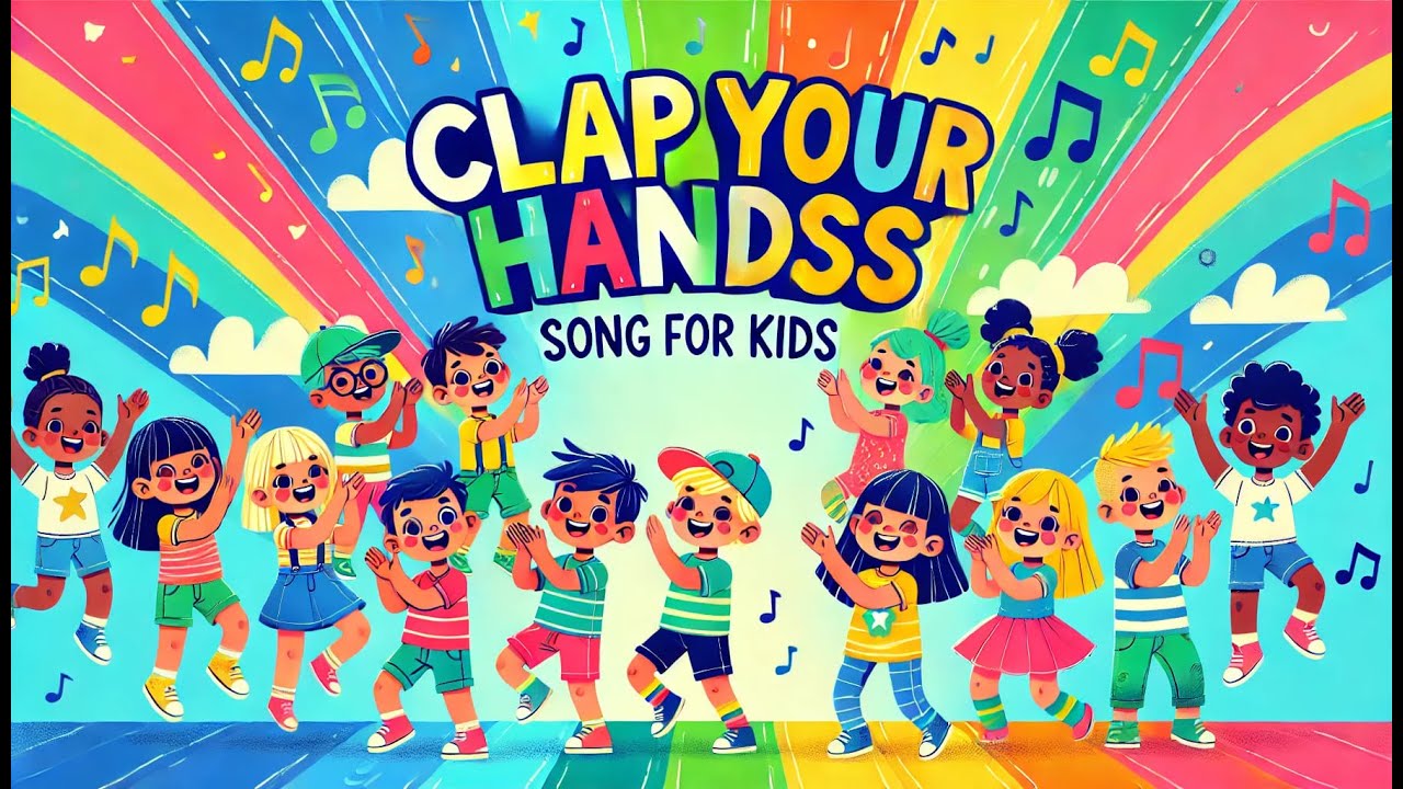 Clap Your Hands Song for Kids | Fun & Energetic Dance Song for Children ...