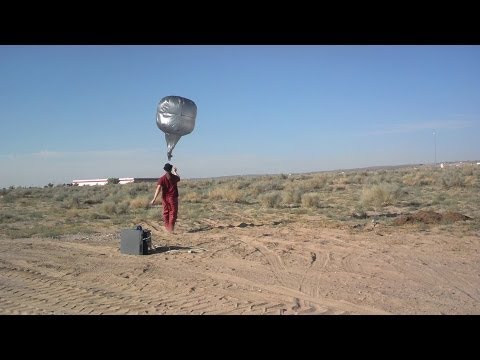 Solar Balloon Launch,