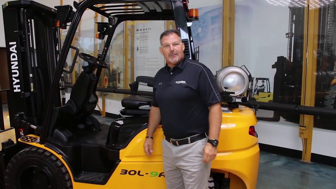 Pennell Forklift Hyundai 30l 9a Demo Youtube