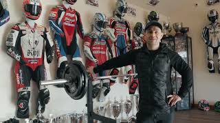 Inside the Haslam Racing Legacy: Leon & Ron Haslam's Private Museum Tour 🏍️🏆 VLOG 1