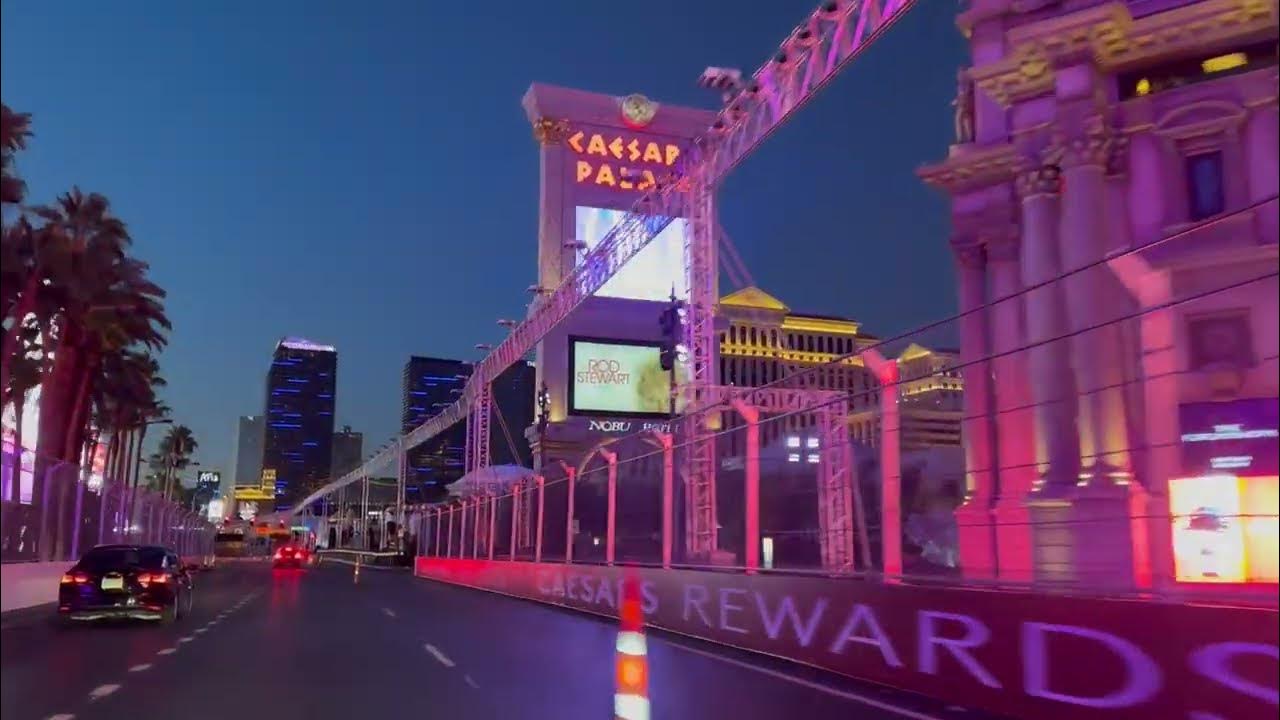 F1 Las Vegas Strip November 11 2023 YouTube