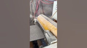 High efficiency multi head paving texturing surface stone flaming machine