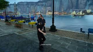 FFXV: Running into Gladio and Ignis in Altissia
