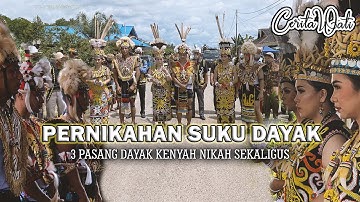 Tradisi Pernikahan Adat Suku Dayak Kenyah