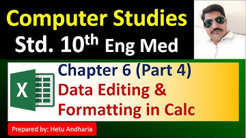 Computer Studies class 10 GSEB Chapter 6 English Medium (Part-4)
