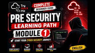 🔐 TryHackMe Pre Security Learning Path | Module 1 Walkthrough | Complete Beginner Guide | English