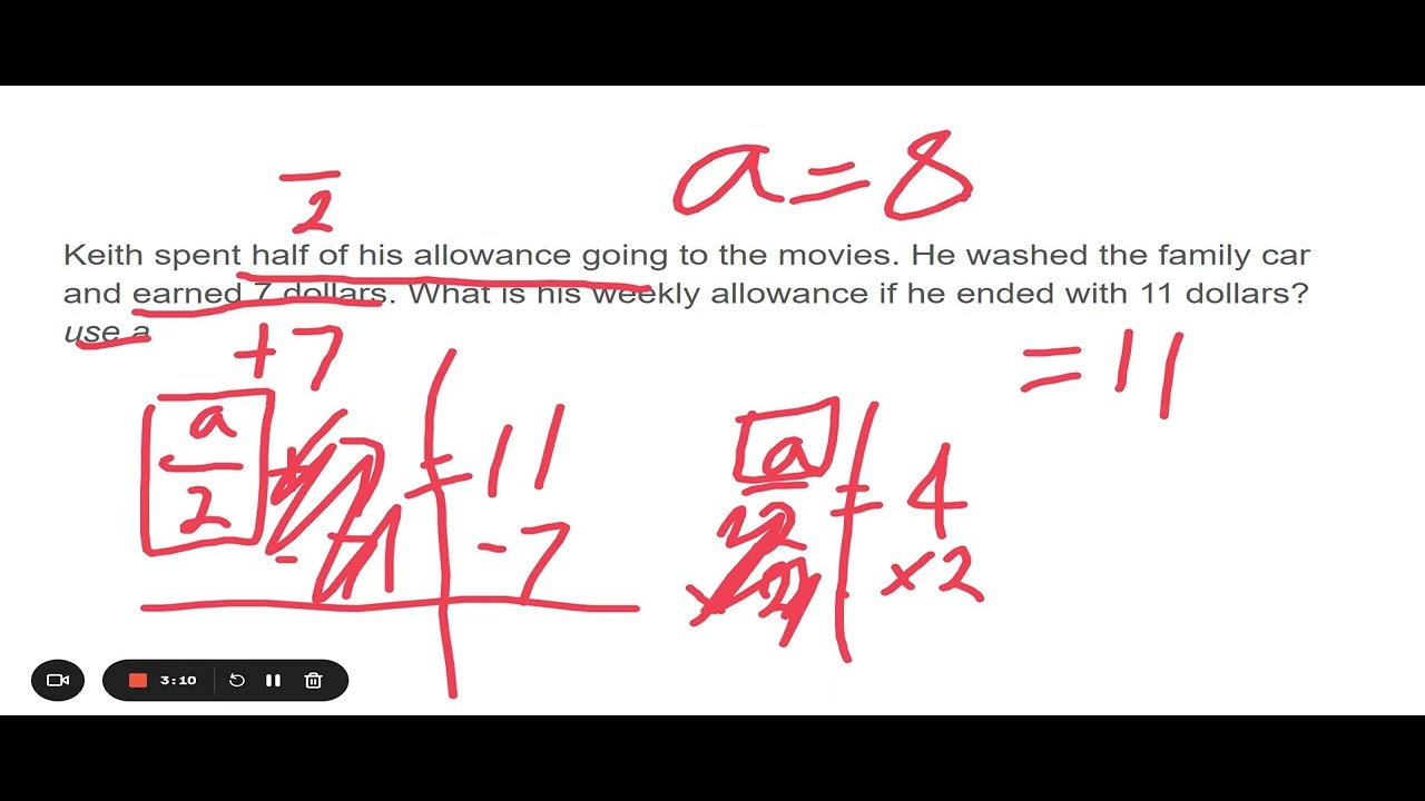 One and Two Step Word Problem Notes part 2 - YouTube