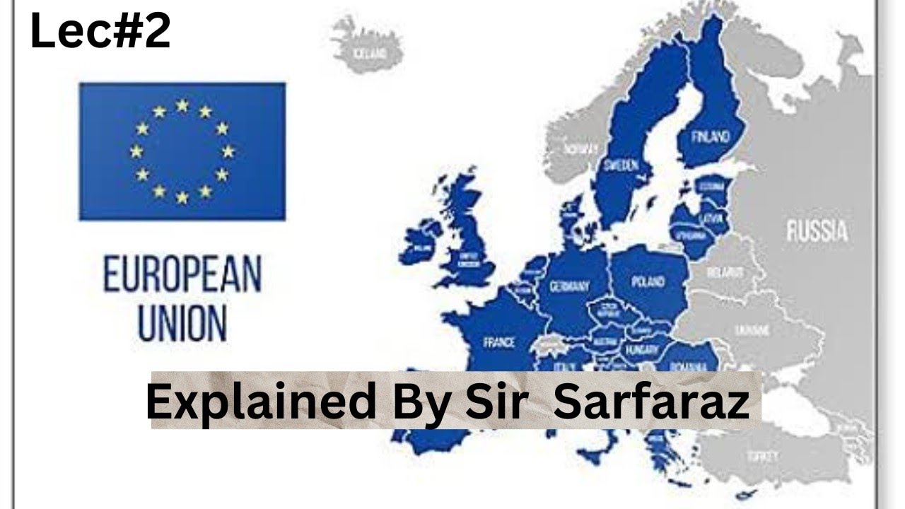CSS Pak affairs lecture 2nd by sir Sarfaraz | ECO and European Union ...