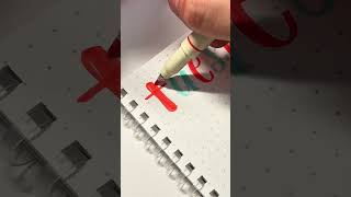 Easy bujo header ideas! I miss this!!❤️ | Writech Sign Brush Pen