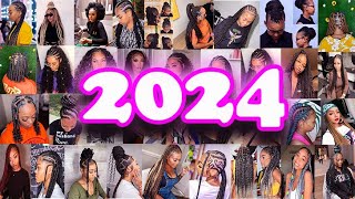 2024 New & Latest hairstyles for Black women #1million
