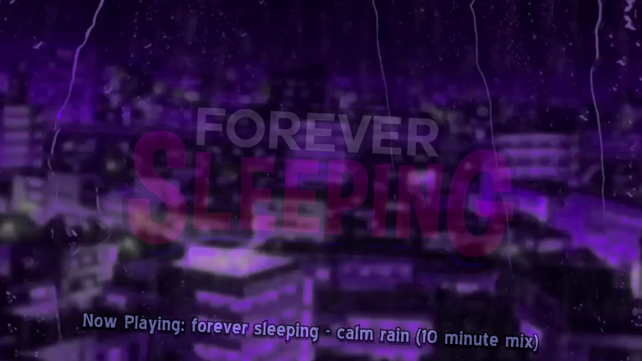 10 minutes of Calm, Nostalgic, and Relaxing Rain (Bass Boosted)