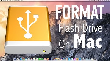 How To Format A Flash Drive Usb Pen Drive On Mac OS X!   YouTube