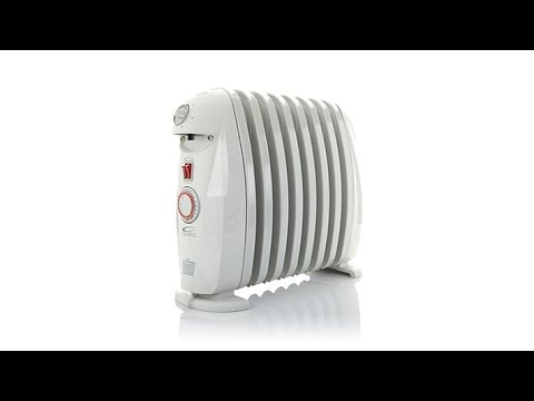 DeLonghi SafeHeat 1200Watt Radiant Heater - YouTube