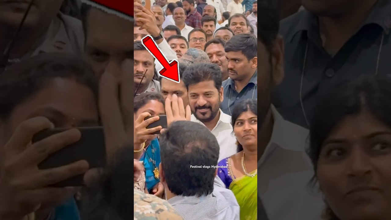 CM Revanth Reddy Lady Fan Unexpected Incident at GUDEM MAHIPAL REDDY Son Marriage 
