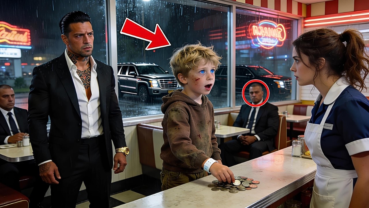 „Ich habe 1,43 Dollar… Reicht das für Suppe?“ – Mafiaboss verstummt, als ein 5-jähr. Mädchen fragt