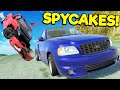 Spycakes & I Used Upgraded FORD LIGHTNING TRUCKS In a Mountain Race in BeamNG Drive Mods!