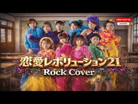 【Rock Cover】モーニング娘。 – 恋愛レボリューション21｜国民的J-POPを爆発ロックアレンジ