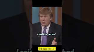 that Beggar Is 900 Million Richer Than Me  Trumps Shocking Story