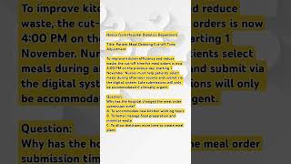 #oetpreparation #oetfornurses #oetreading #oetpractice #oet2 #oetexam #oetfordoctors