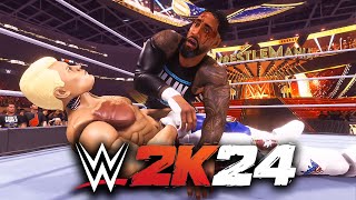 I Played a Gauntlet Match in WWE 2K24!