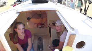 J24 boat build, making it a race boat from scratch, sort of.  Black Widow Racing J24, its only money