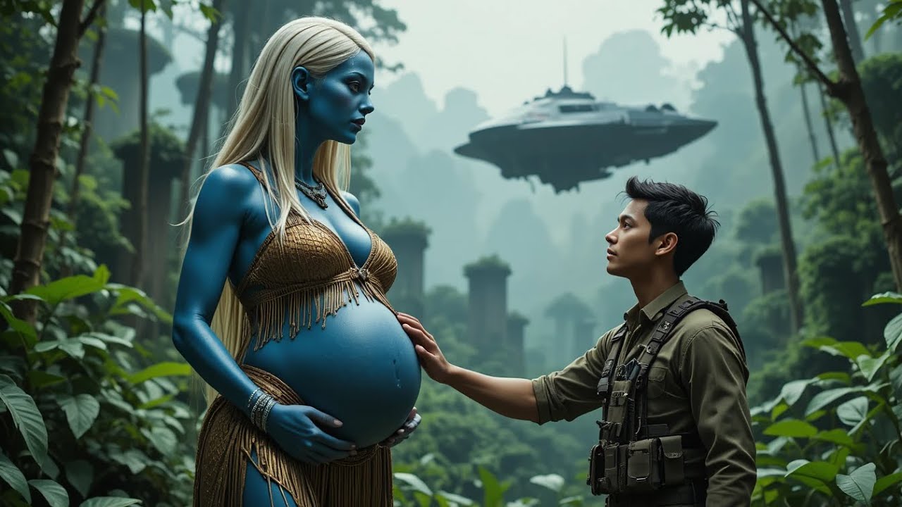 Никто не осмеливался спариваться с 9-футовой инопланетянкой… пока один человек не шагнул вперёд |...