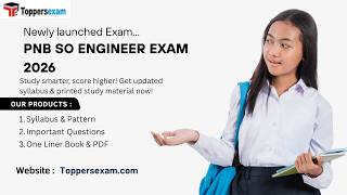 PNB SO engineer vacancy 2026 | PNB SO engineer free mock test | exam pattern | cut off 2026 #pnb #so