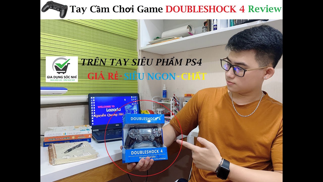 Review Tay Cầm PS4 chơi game giá siêu rẻ chơi ngon và... - youtube