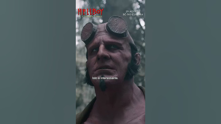 HELLBOY E O HOMEM TORTO - 29 agosto só no cinema
