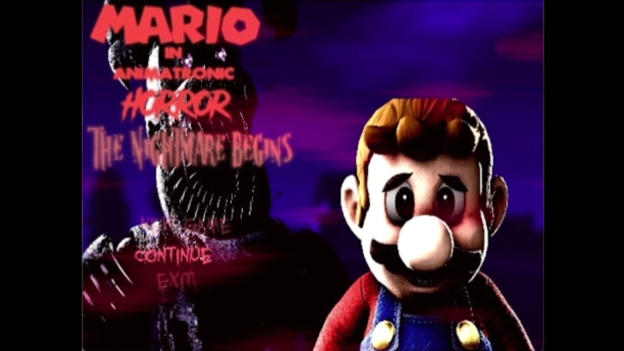 Mario in Animatronic Horror the Nightmare Begins Part 2