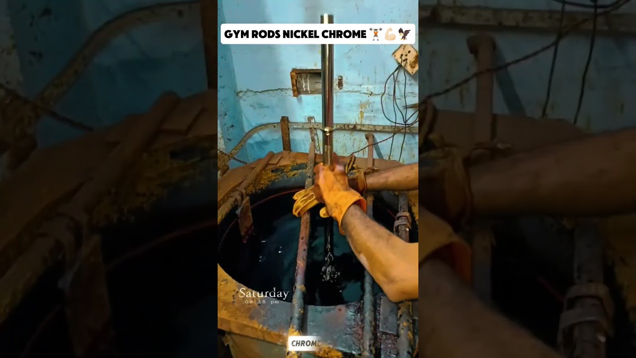 ❤️‍🔥🚀GYM RODS NICKEL CHROME 💥✨