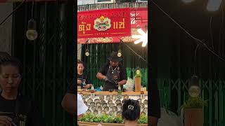 Thai Street Food Oyster Raw Bar Chinatown Bangkok Thailand shorts seafood