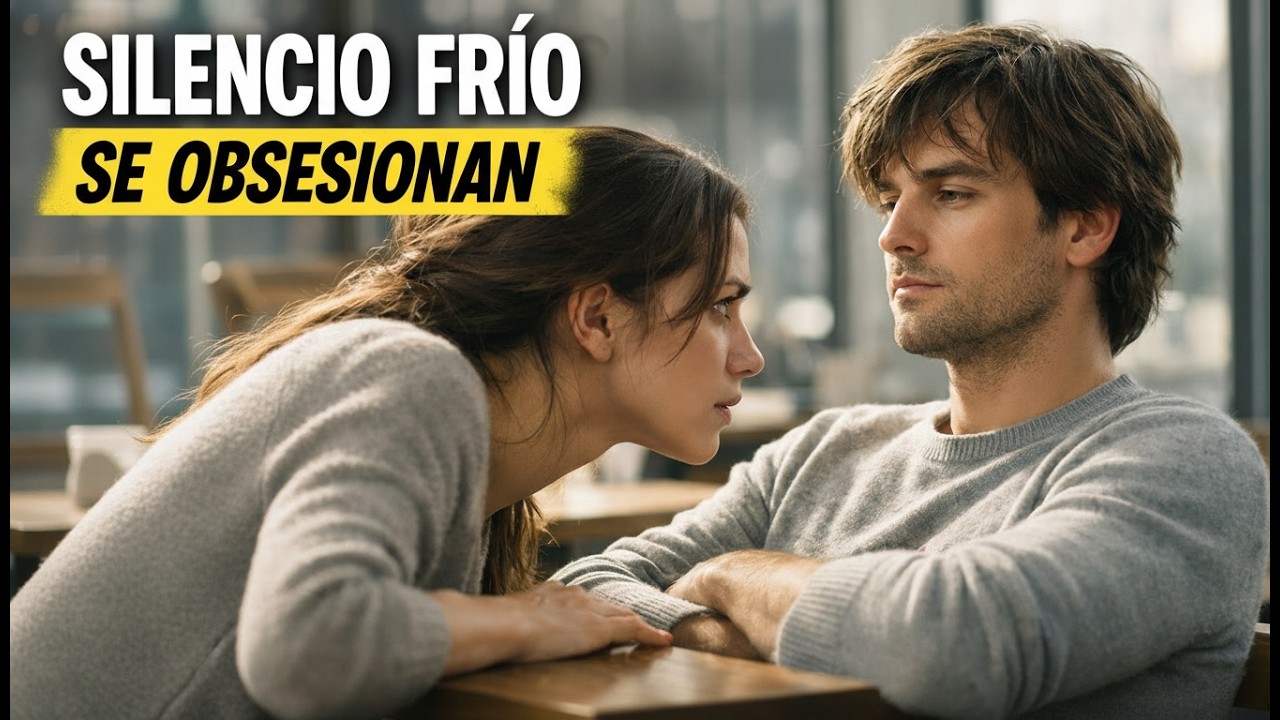 El experimento maquiavélico del SILENCIO FRÍO  SE OBSESIONAN cuando dejas de perseguirlas