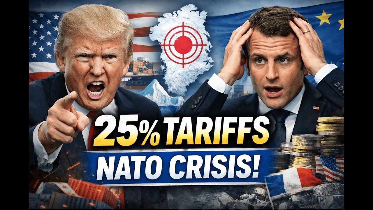 Trump Threatens 8 NATO Allies With 25% Tariffs Over Greenland — What Just Happened?