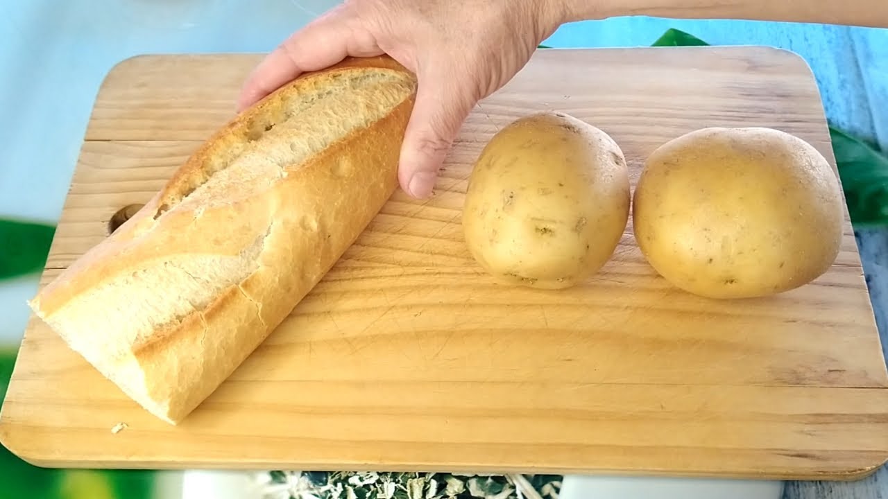 ¡No hay que tirar el PAN! La Receta de mi pueblo ¡Mira lo que hago! Receta deliciosa y rápida.