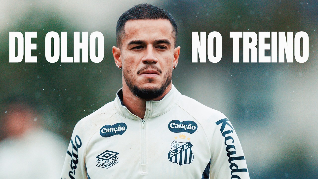 O PRIMEIRO TREINO DE PHILIPPE COUTINHO NO PEIXÃO!