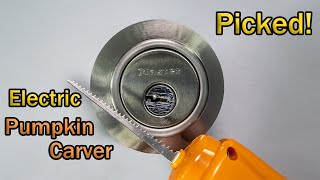 How To Open A Lock with an Electronic Pumpkin Carver